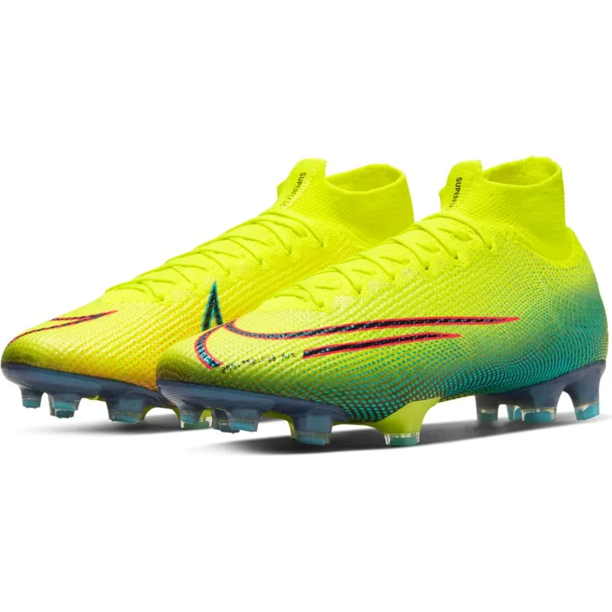 Nike Mercurial Superfly 7 Elite MDS FG - Lemon Venom/Black-Aurora Green