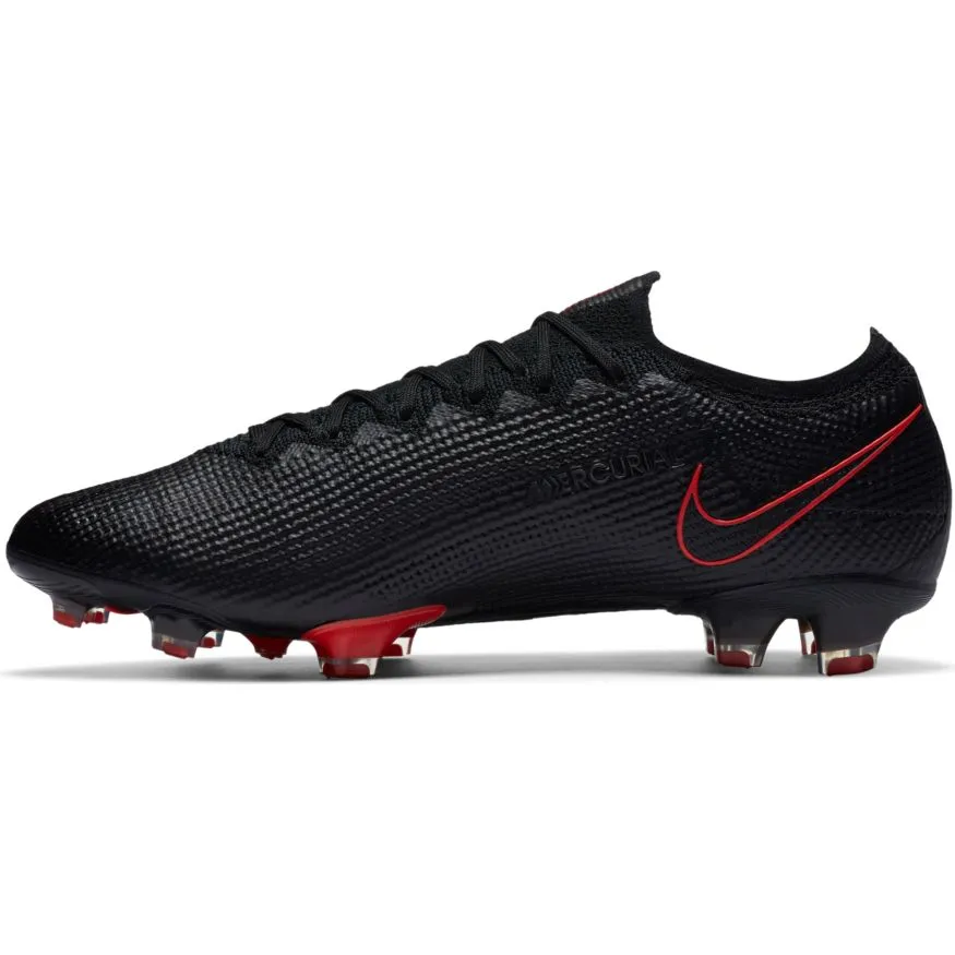 Nike Mercurial Vapor 13 Elite FG- BLACK-DK SMOKE GREY