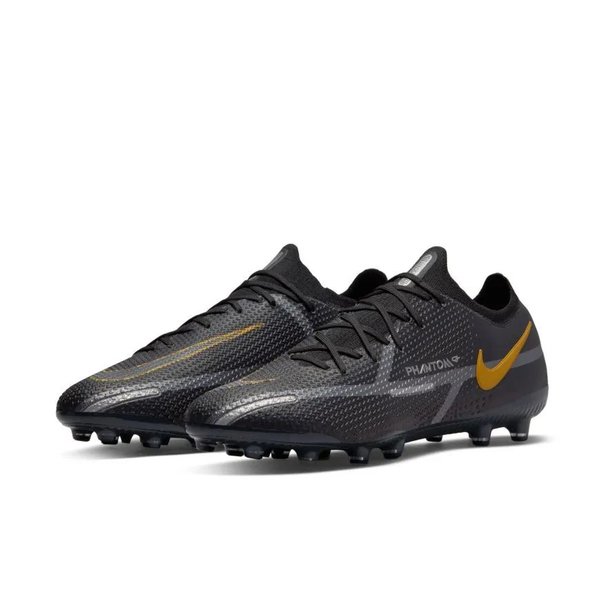 Nike Nike Phantom GT2 Elite FG-BLACK/BLACK/DARK GREY-METALLIC GOLD