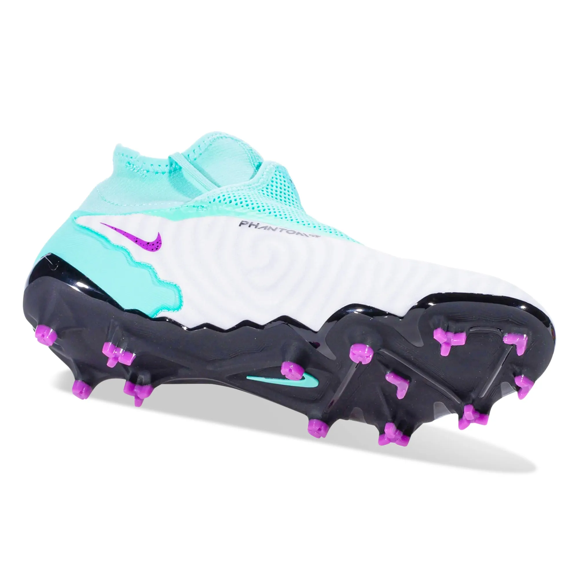 Nike Phantom GX Pro DF Firm Ground Soccer Cleats (Hyer Turquoise/Fuchsia Dream)