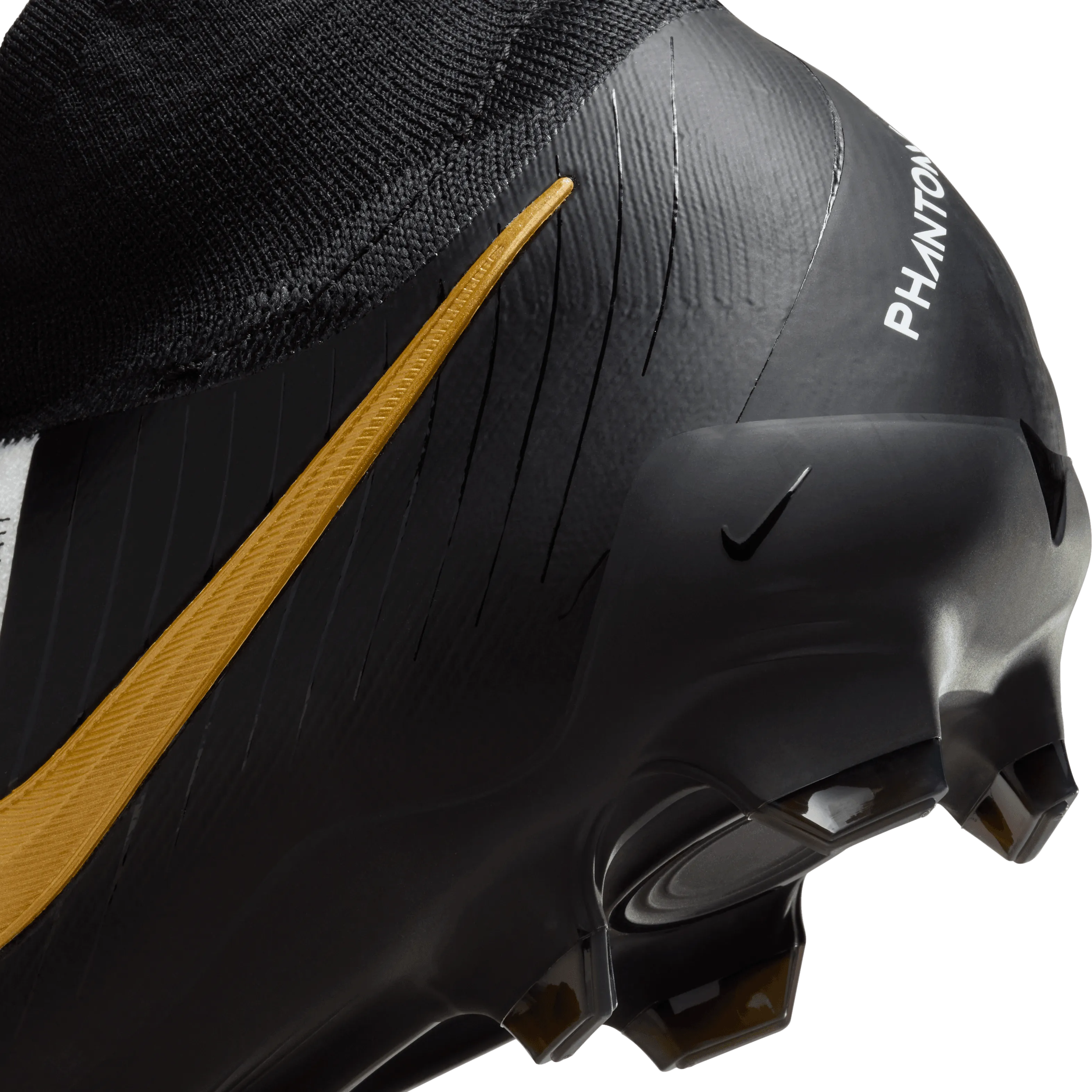 Nike Phantom Luna 2 Pro FG-White/Black-Mtlc Gold Coin