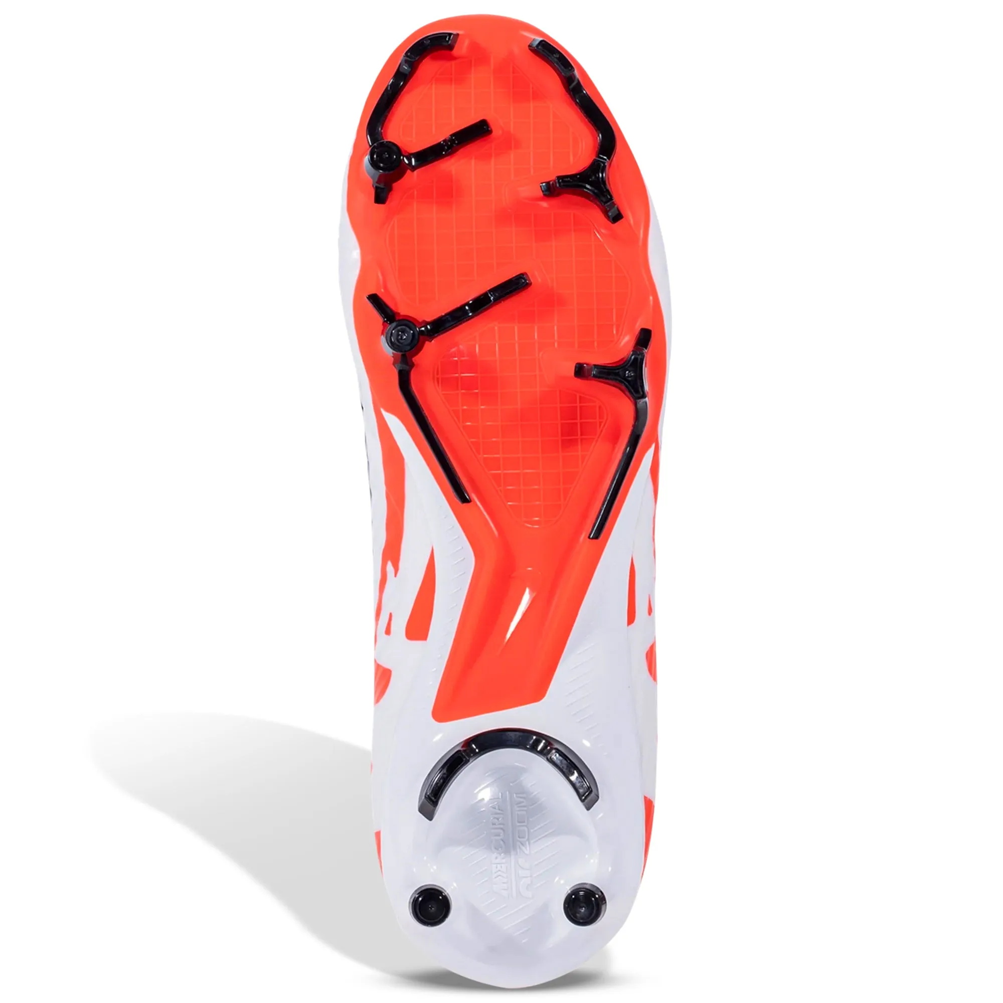 Nike Zoom Superfly 9 Academy FG/MG Soccer Cleats (Bright Crimson/White)