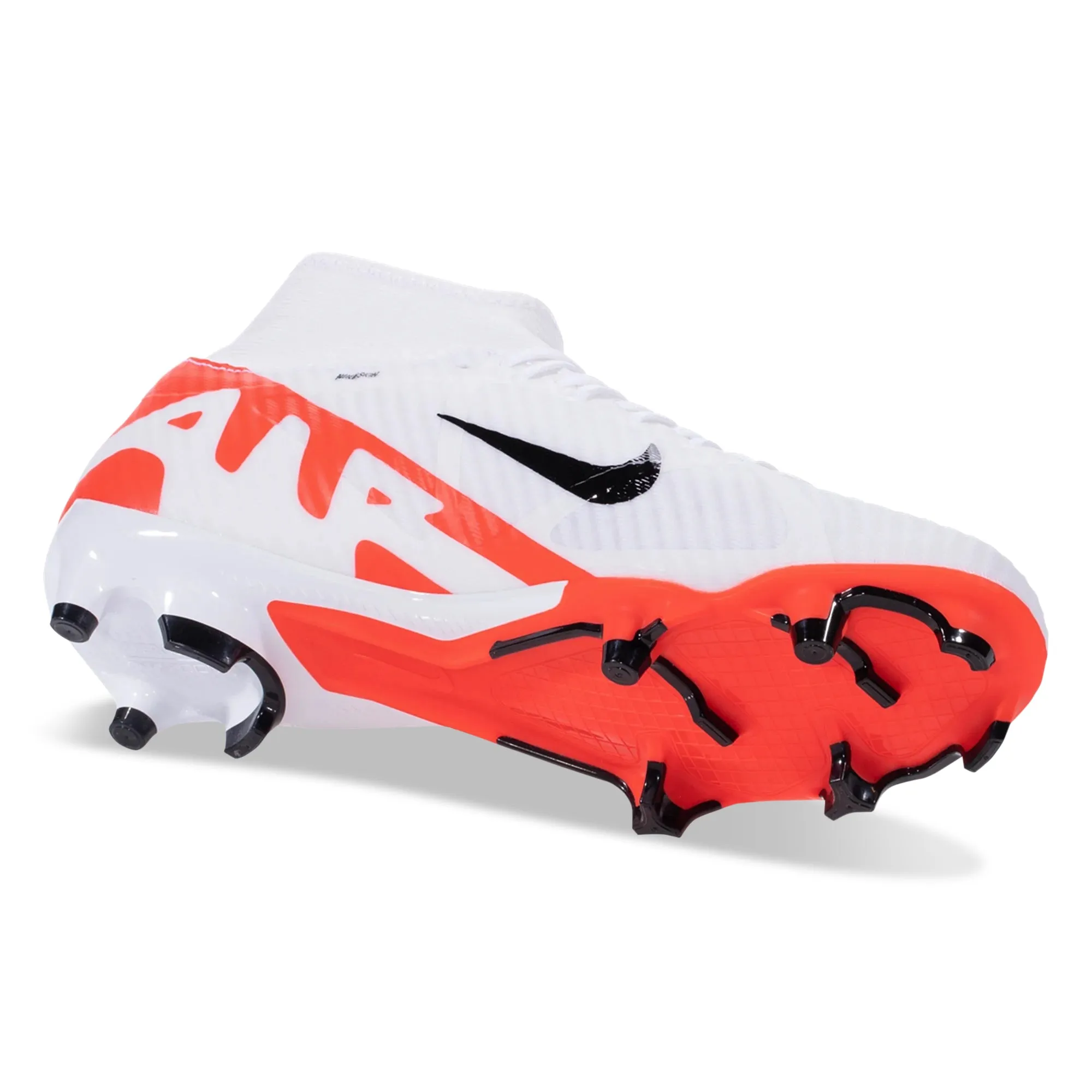 Nike Zoom Superfly 9 Academy FG/MG Soccer Cleats (Bright Crimson/White)