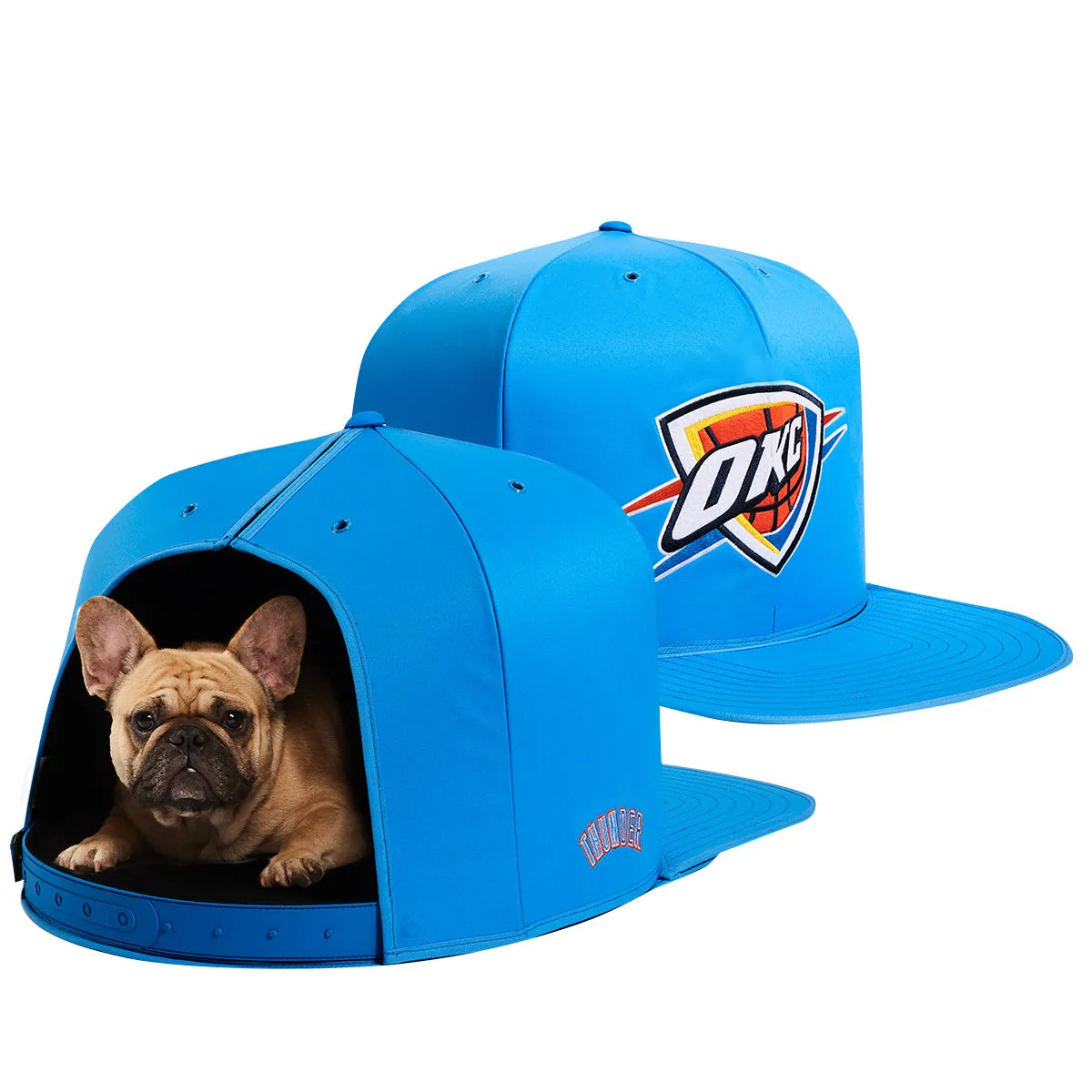 OKLAHOMA CITY THUNDER NAP CAP PREMIUM DOG BED