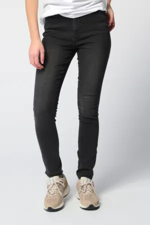 Performance Skinny Jeans - Washed Black Denim