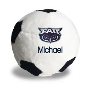 Personalized FAU Owls Plush Soccer Ball