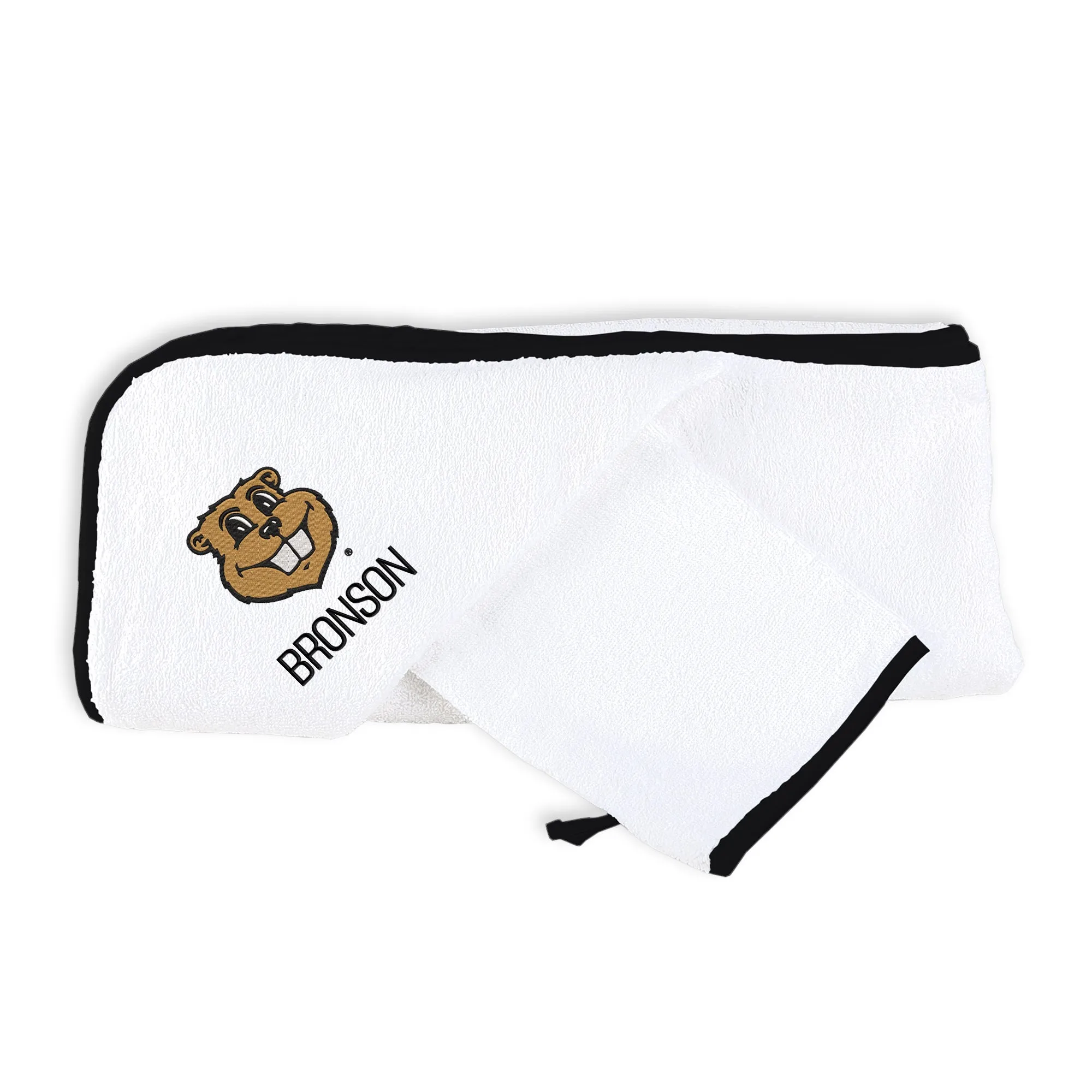 Personalized Minnesota Golden Gophers Goldy Hooded Towel & Wash Mitt Set