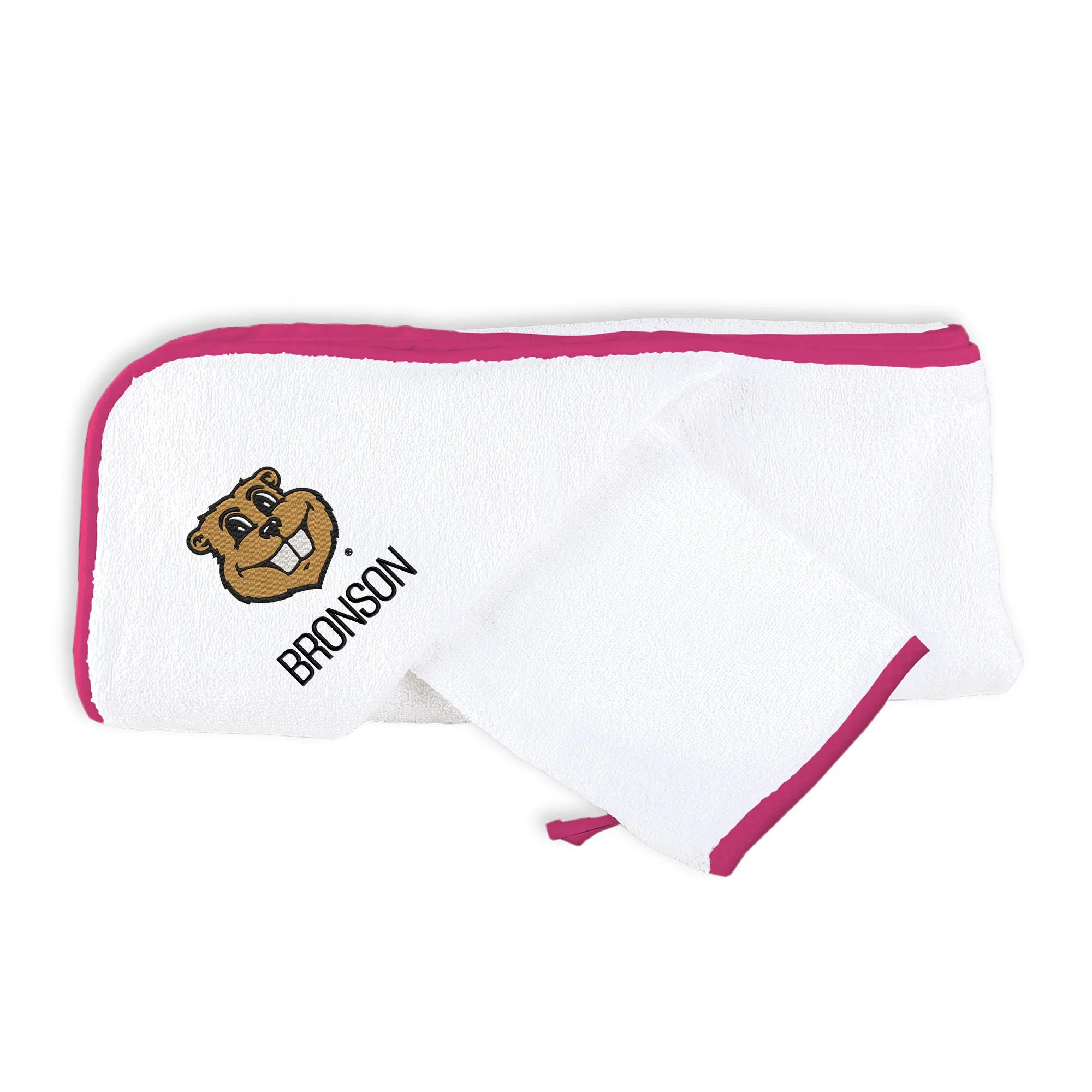 Personalized Minnesota Golden Gophers Goldy Hooded Towel & Wash Mitt Set