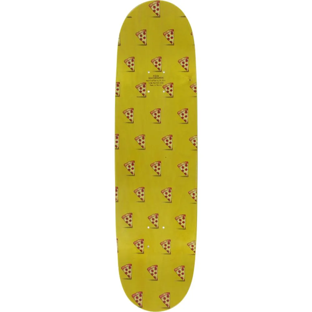 Pizza Speedy 8.0" Black Skateboard Deck