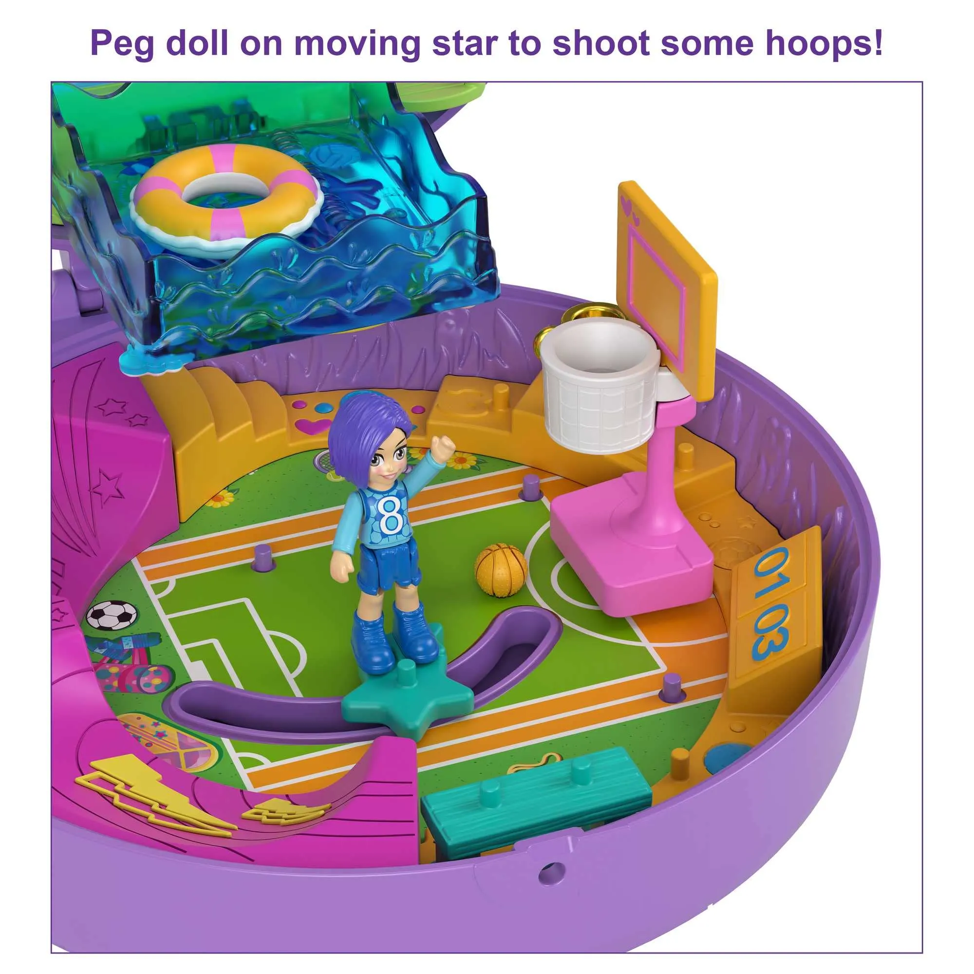 Polly Pocket Soccer Squad Compact