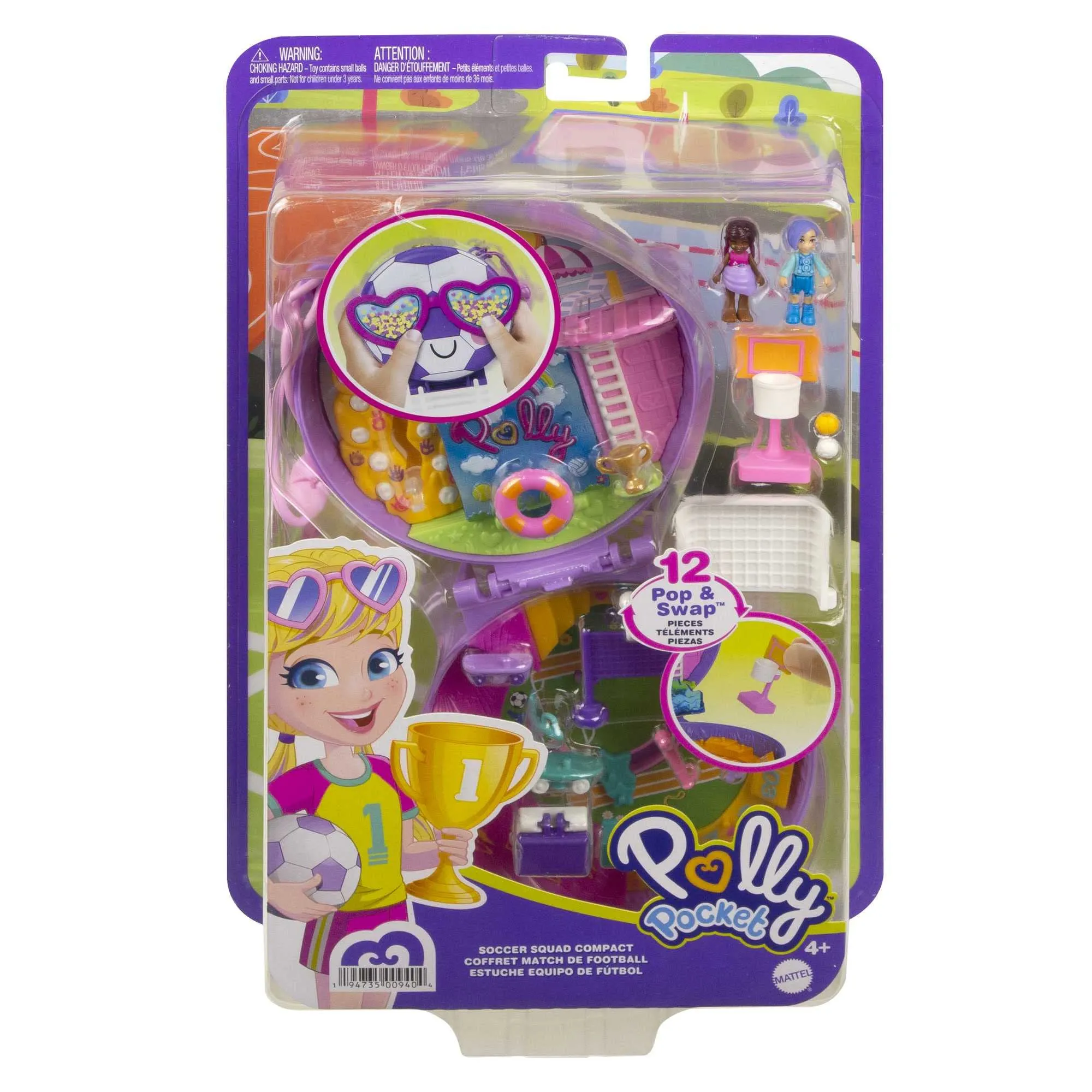 Polly Pocket Soccer Squad Compact