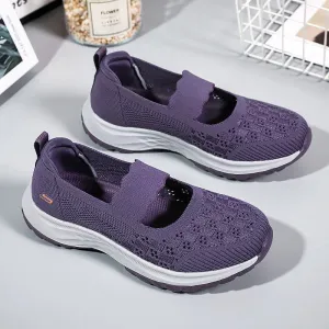 Pretty Cloth Breathable One Pedal Mesh Canvas Shoes