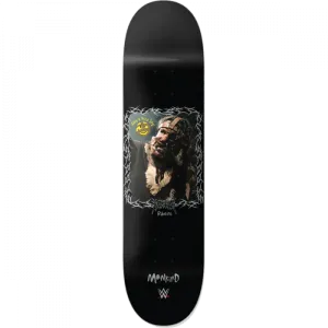 Primitive WWE Ribeiro Mankind 8.5" Black Skateboard Deck