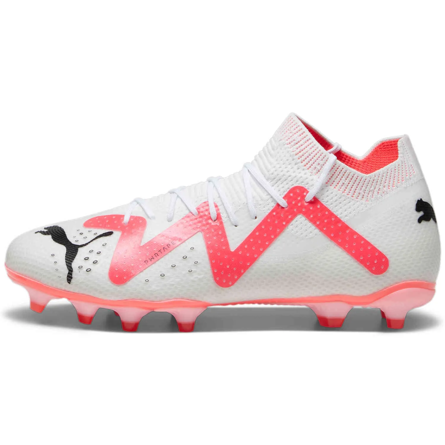 Puma Men's Future Pro FG/AG-White-Black-Fire Orchid