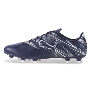 Puma Youth Jr. Attacanto FG/AG Soccer Cleats (Puma Black/Silver Mist)