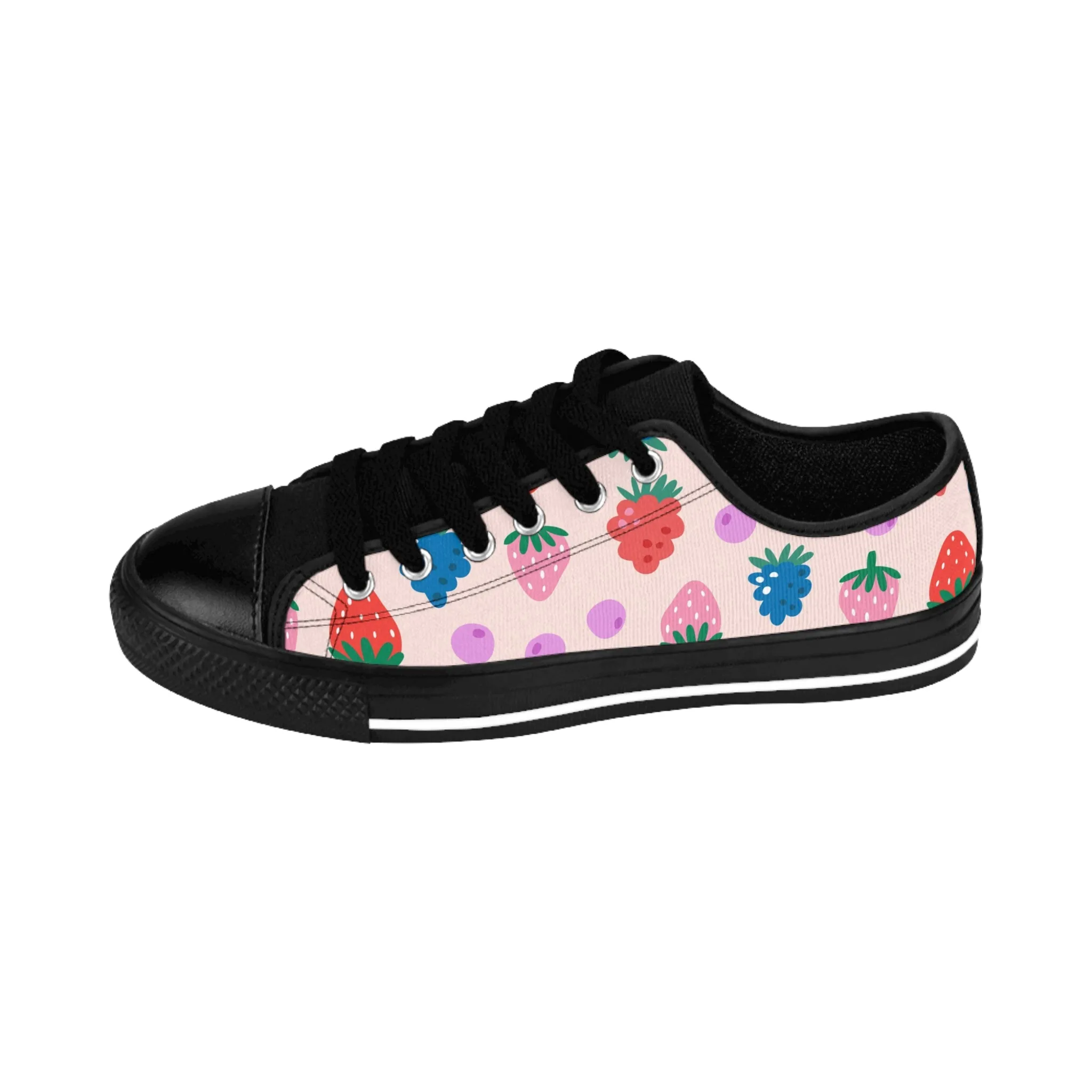 Raspberry and Blueberry Women's Sneakers