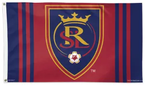 Real Salt Lake Official MLS Soccer DELUXE 3' x 5' Flag - Wincraft Inc.