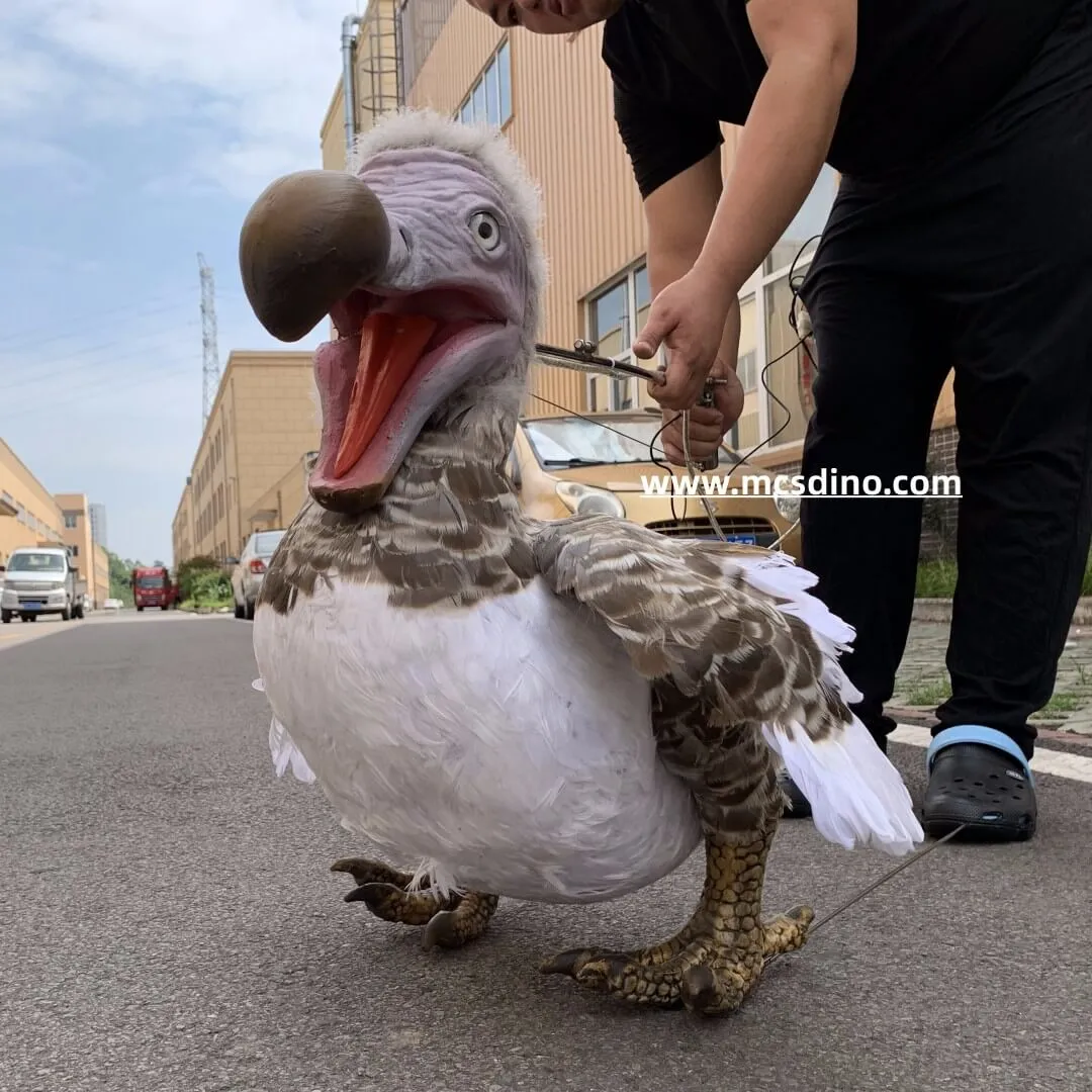 Rod-controlled Dodo bird Puppet-BB095