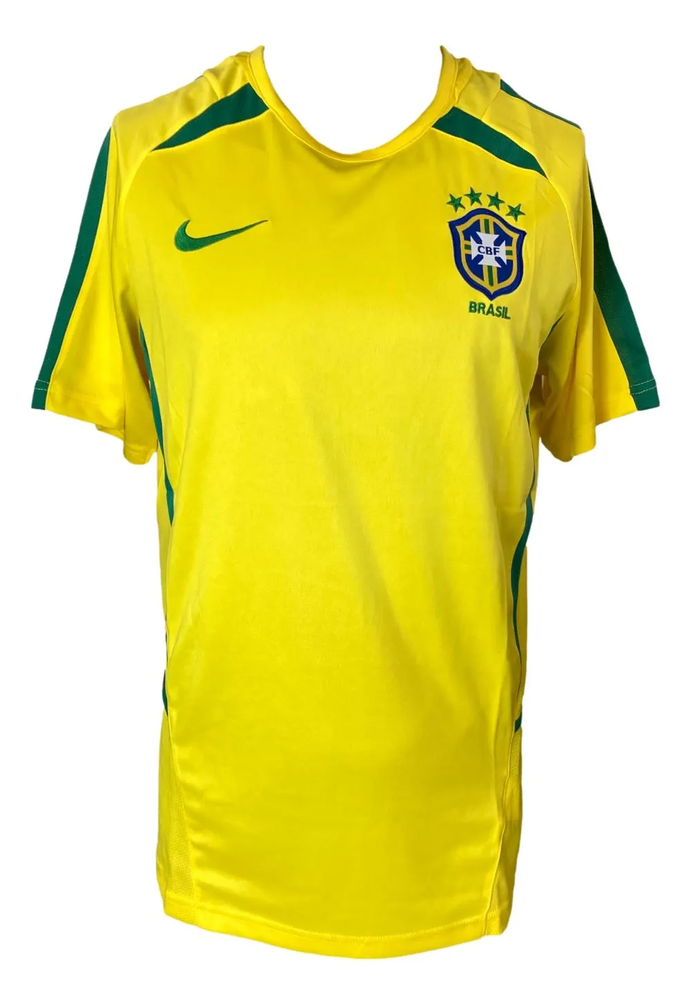 Ronaldinho Signed Brazil Nike Soccer Jersey R10 Inscribed BAS