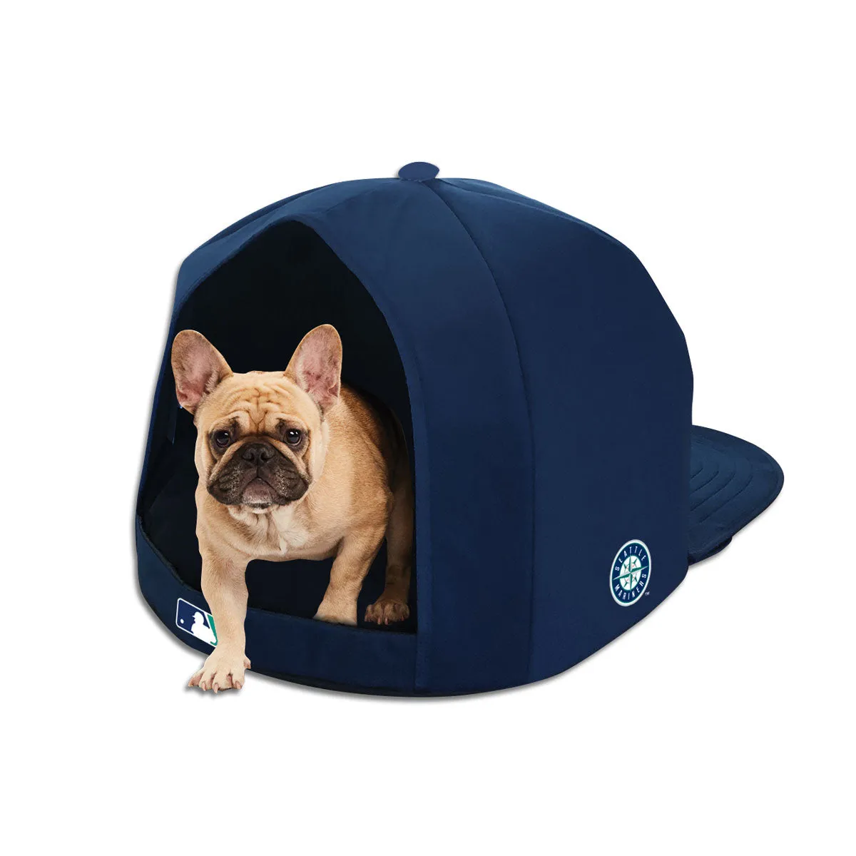 SEATTLE MARINERS NAP CAP PLUSH DOG BED