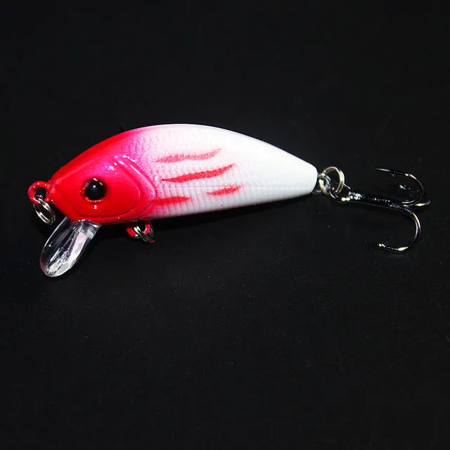 Sell Well Mini Japan 5cm 4.5g Multi Swim Fishing Lures Artificial Hard Crank Bait topwater Wobbler Fishing Crankbait lure ZB204