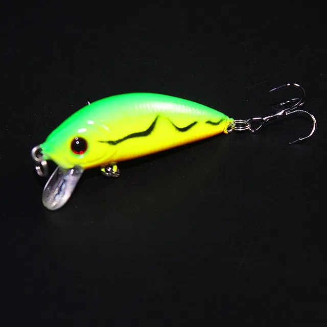 Sell Well Mini Japan 5cm 4.5g Multi Swim Fishing Lures Artificial Hard Crank Bait topwater Wobbler Fishing Crankbait lure ZB204