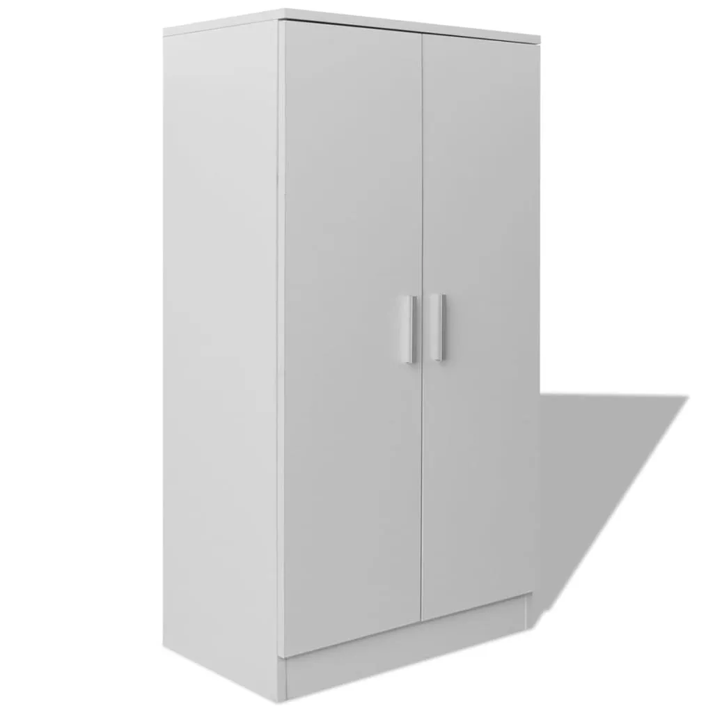 Shoe Cabinet 7 Shelves White