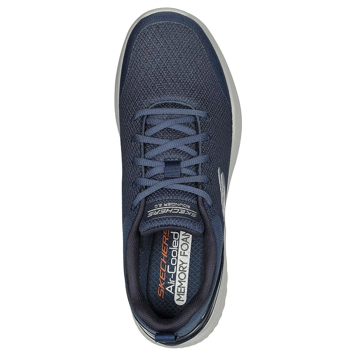 Skechers Men's Bounder 2.0 Nasher Shoes - Navy / White