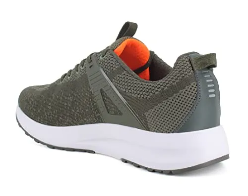 Sparx Mens  Olivegreennavyorg Running Shoe