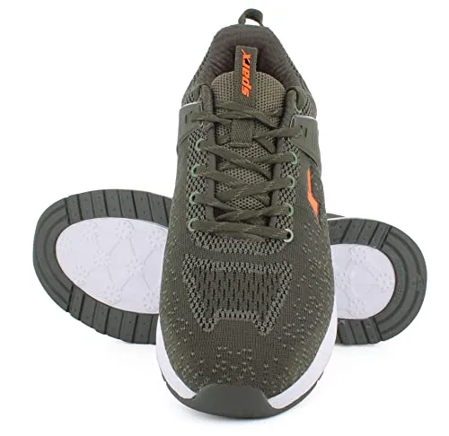 Sparx Mens  Olivegreennavyorg Running Shoe