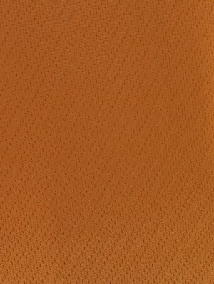 Sports Mesh Activewear Jersey Spandex Fabric / Copper / Sold By The Yard