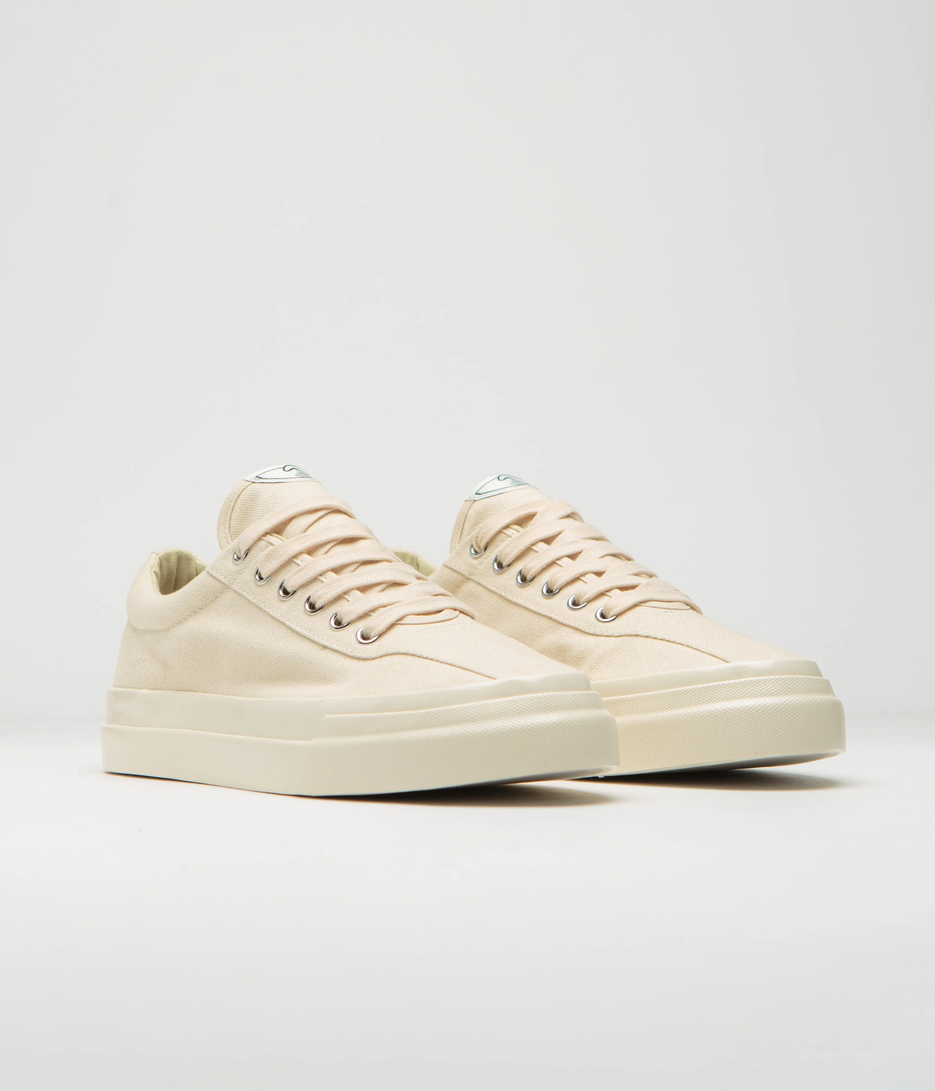 Stepney Workers Club Dellow Canvas Shoes - Raw Ecru