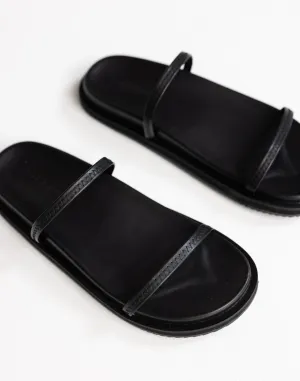 Takumi Sandals (Black) - By Billini