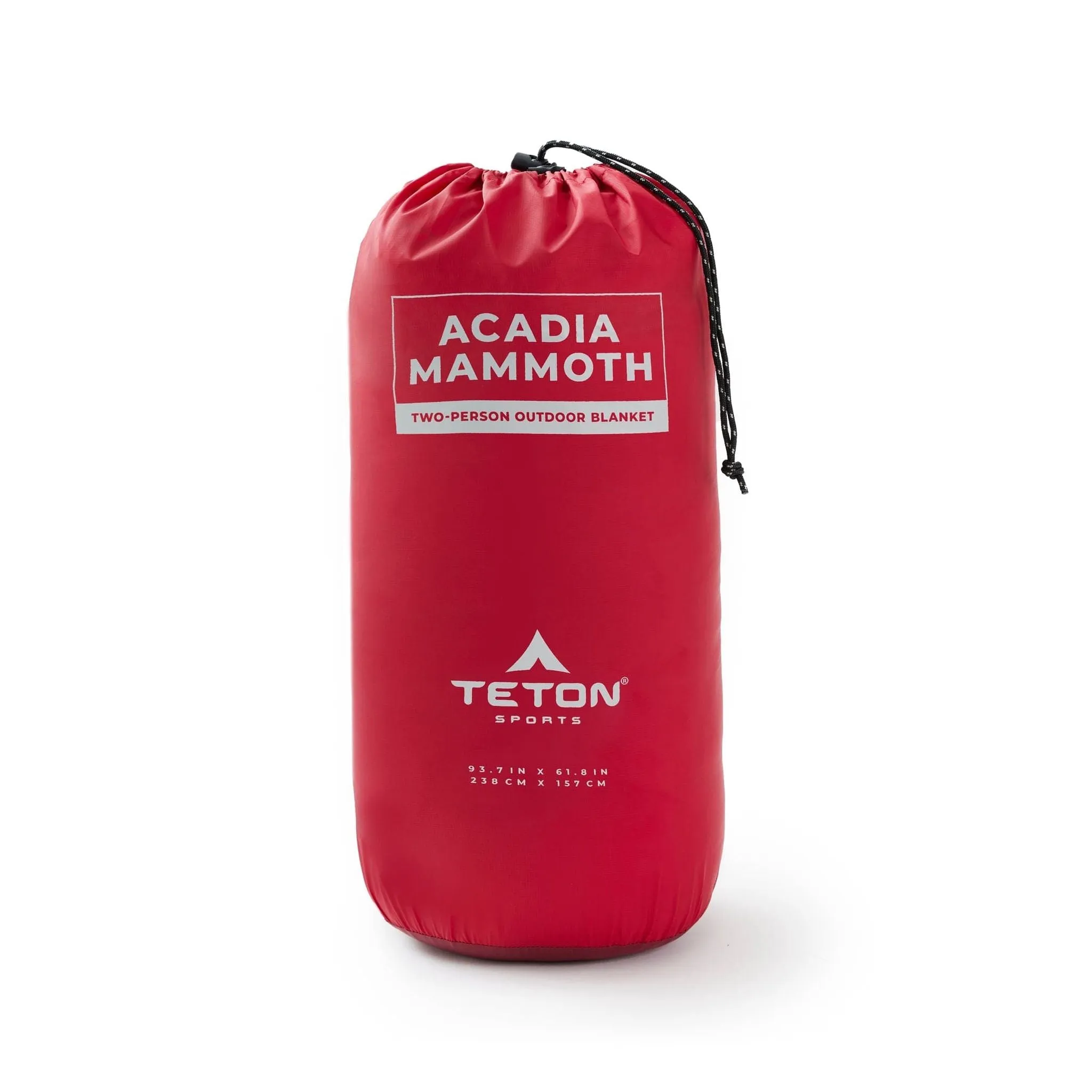 Teton Sports Acadia Mammoth Outdoor Camp Blanket in Ruby/Garnet