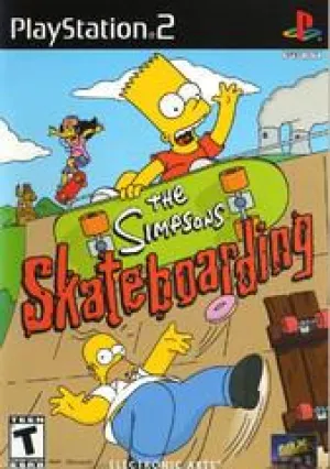 The Simpsons Skateboarding