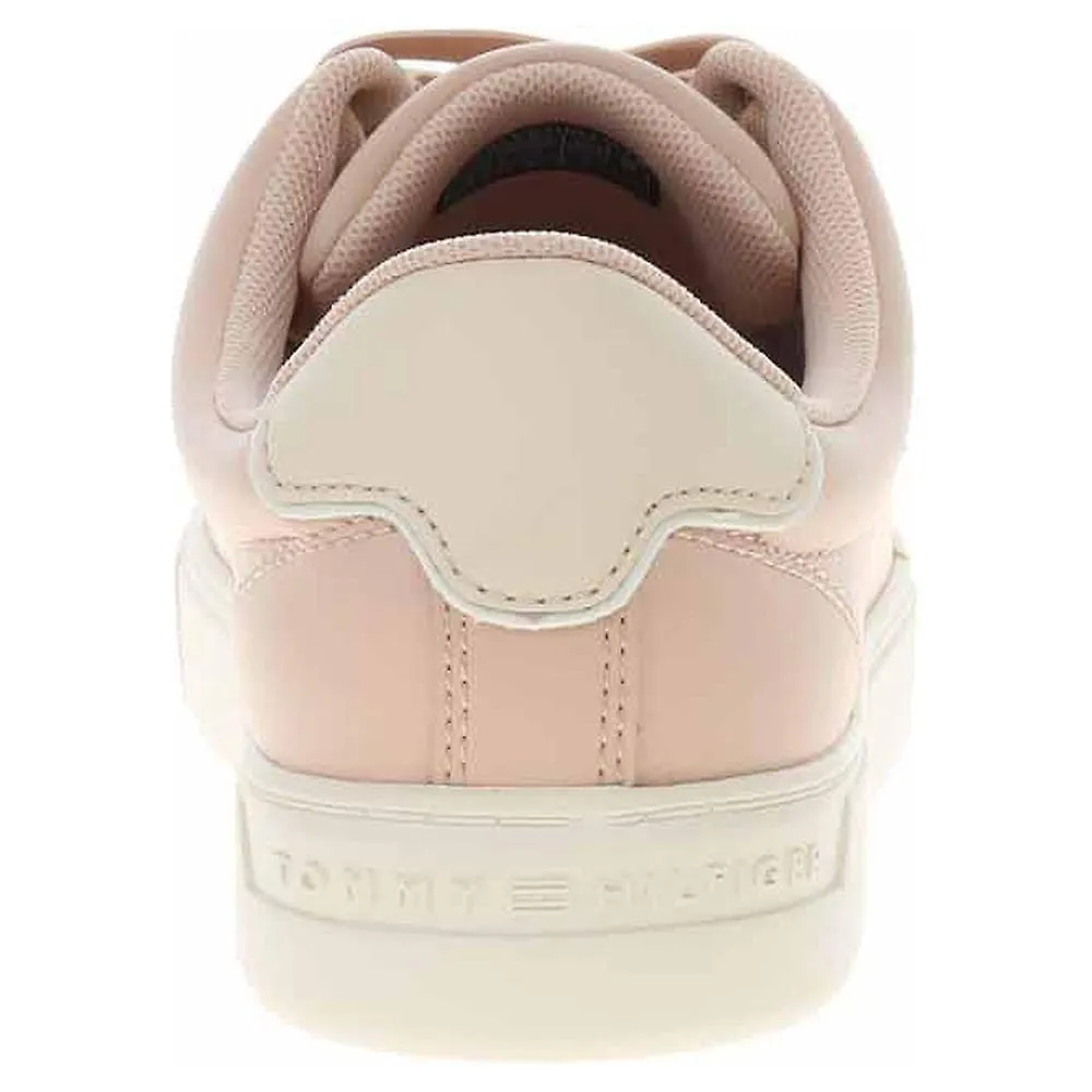 Tommy Hilfiger Elevated Essential Court Sneaker in Misty Blush