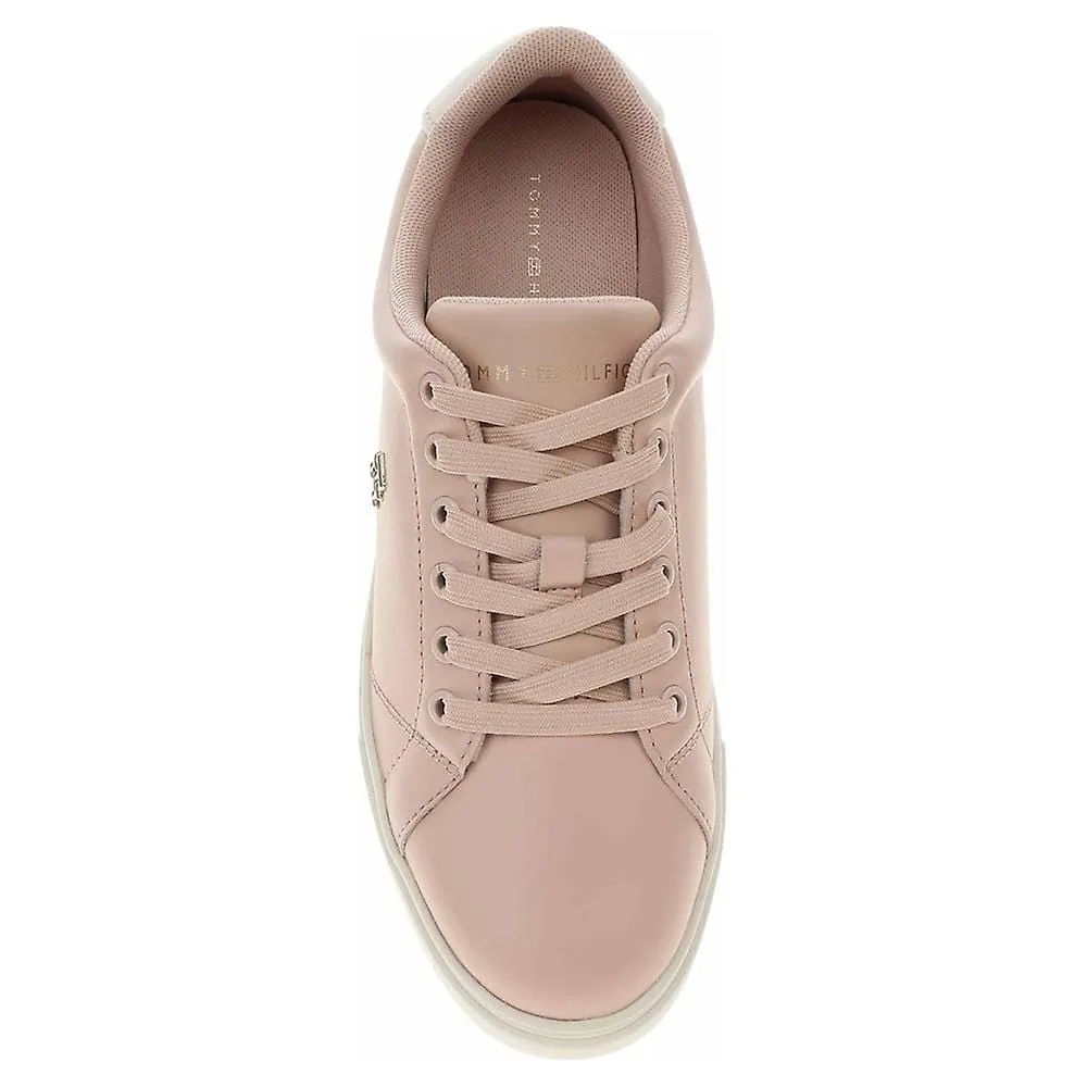 Tommy Hilfiger Elevated Essential Court Sneaker in Misty Blush