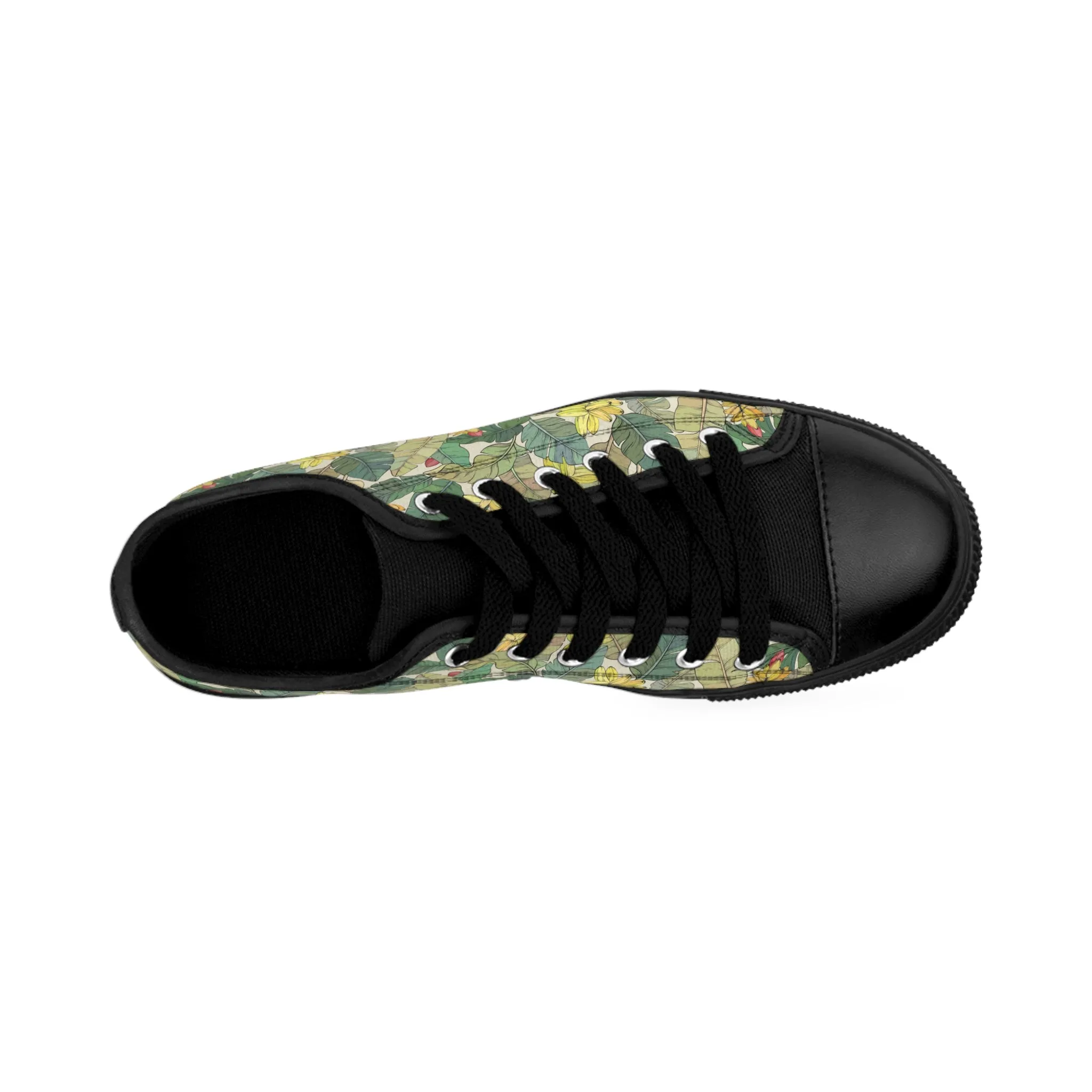 Tropical Banana Palm Trees Men's Sneakers