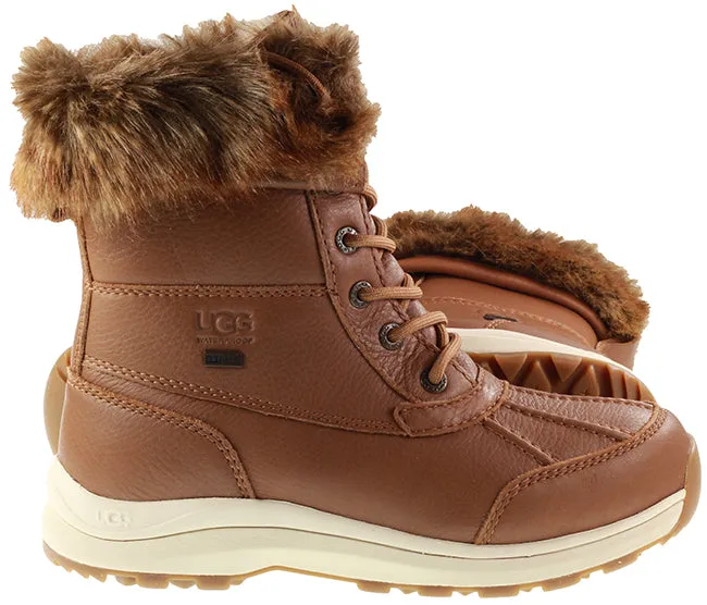 Ugg Boots Womens Adirondack III Tipped Boot Chestnut