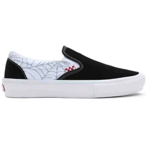 Vans - Black Widow Spider Skate Slip On Shoes Black/Red/White