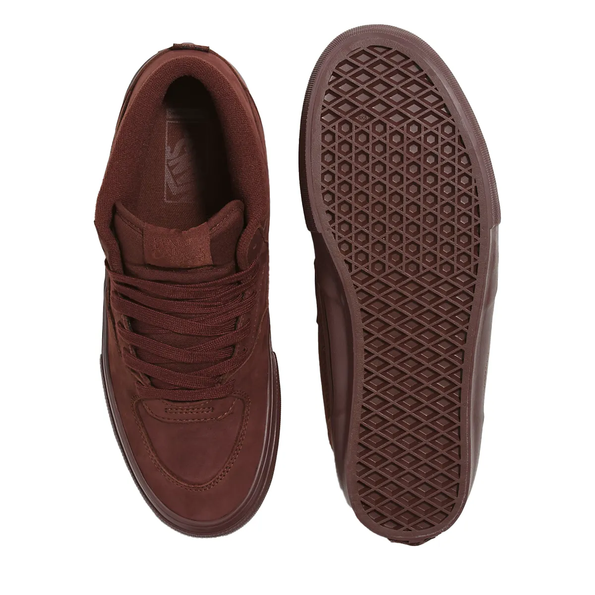 Vans Half Cab Shoes - Mono Chocolate