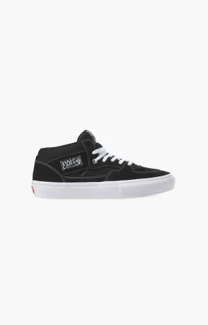 Vans Skate Half Cab Pro Shoes, Black/White