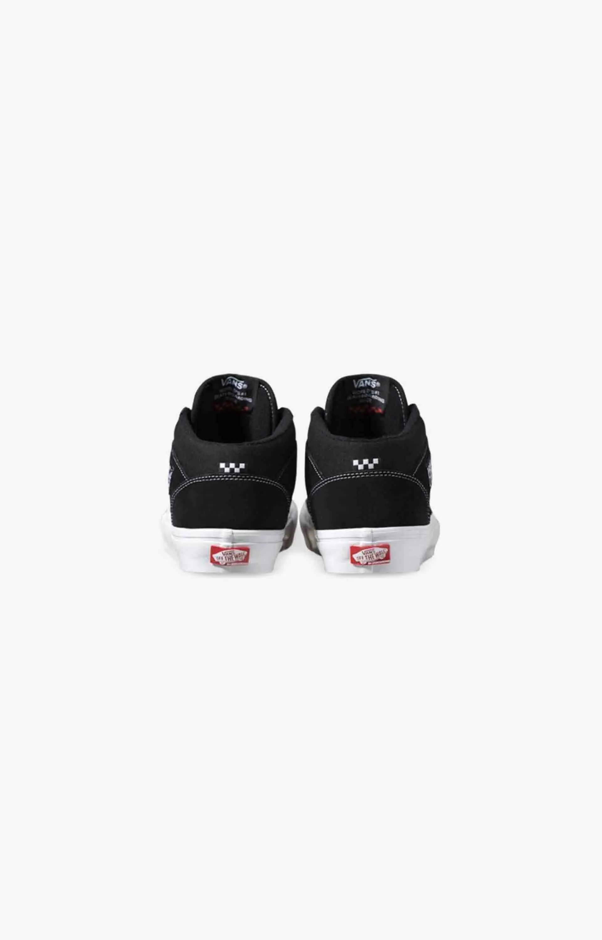 Vans Skate Half Cab Pro Shoes, Black/White