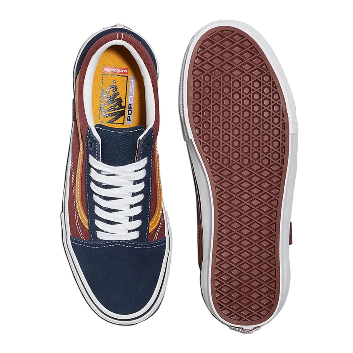 Vans Skate Old Skool - Navy/Burgundy