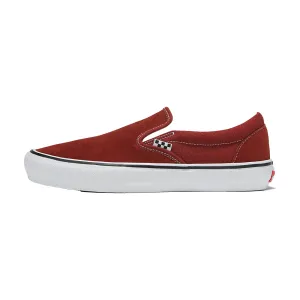 Vans Skate Slip On Shoes (Brick)