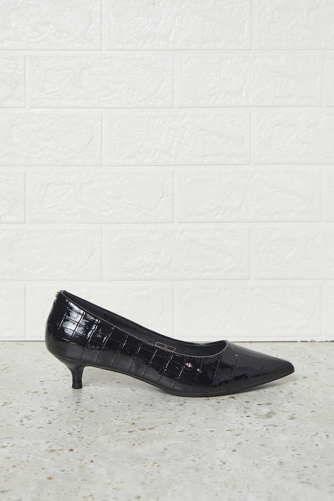 Women Black Court Shoes