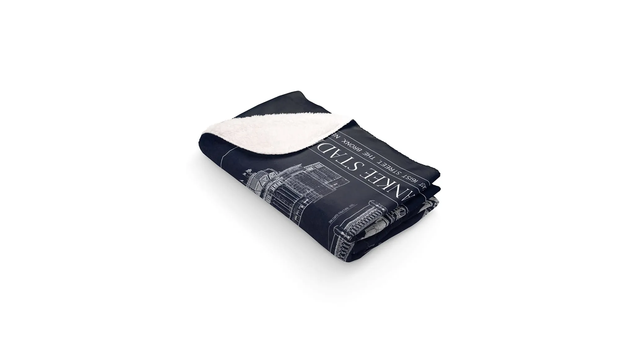 Yankee Stadium Sherpa Fleece Blanket