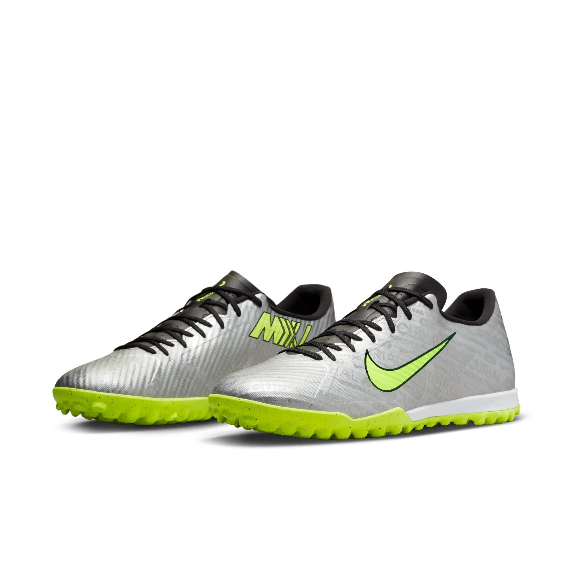 Zoom Vapor 15 Academy XXV TF [Metallic Silver/Volt]