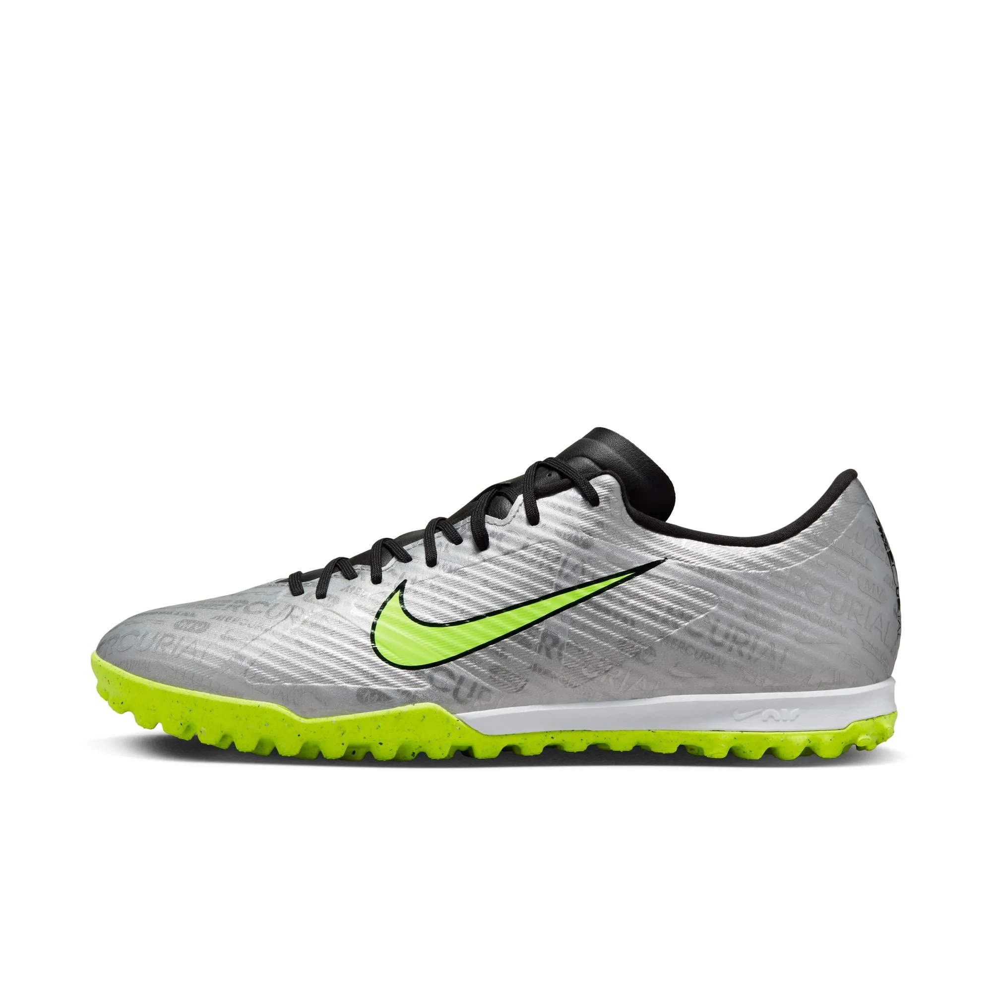 Zoom Vapor 15 Academy XXV TF [Metallic Silver/Volt]